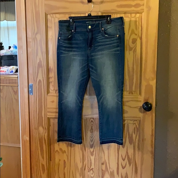 American Eagle Outfitters Denim - American Eagle KICK CROP JEAN